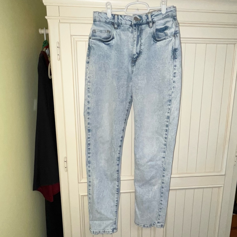 Acid Wash Cotton On Stretch Mom Jeans